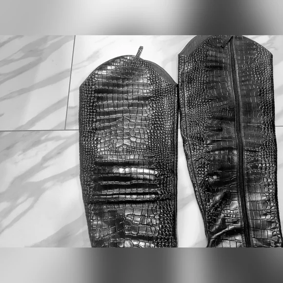 Jennifer Le Caiman Combat Boots - Picture 8 of 15